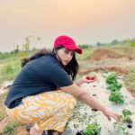 Kavya Kalyanram Instagram - A day at the farms 🍓