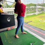 Kavya Kalyanram Instagram - Going to call myself a pro golfer now (will block anybody who says otherwise) ⛳️
