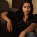 Kavya Kalyanram Instagram - Is it necessary to have a relevant caption for every post? 🫣