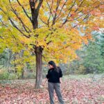 Keerthi shanthanu Instagram - October love 🍁🍂 #autumnvibes #canada #love #shades 📸 @chithrapriya