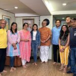Ketaki Mategaonkar Instagram - One of the most beautiful recording sessions! Recorded “vishwa prarthana “ for Jeevan Vidya Mission and on the occasion of 100th birth anniversary of Sadhguru Shri Vamanrao Pai in the beautiful raag Madhuvanti. ♥️😇📿 I have been a strong believer of praying for the world peace harmony and prosperity since chaildhood and Jeevanvidya has played a key role. It’s a very important emotion one should carry everyday in their hearts. To record the prayer today was an honor. Thank you @mayuresh_pai @mithileshpatankar for the divine composition , and @pralhadpai dada 🌸 for including me in this beautiful project ! @ananddabre for super fast and fun recording session as well ! To sing along with @singerhariharana ji , @kaushiki_sings , and many more is an honor. 😇♥️