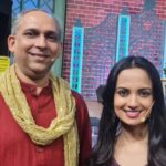 Ketaki Mategaonkar Instagram - Incredible Time With Incredible People ☺️💜 Don’t forget to watch Chala Hawa Yeu Dya tomorrow! #ketakimategaonkar #panghrun #chalahawayeudya #laugh #funtime