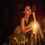 Ketaki Mategaonkar Instagram - I see the light! 😇♥️🌸. Credits Photography : @puneduskphotography Set by: @setsbypunedusk Fashion by: @style_by_apurva Makeup: @makeupbyberdesaurabh Jewellery: @neelratnaenergyproducts Outfit: @labelveena Brand Ambassador: @ketakimategaonkar. #ketakimategaonkar #neelratnajewellery #brandambassador #makeupbeauty #jewellery #photoshoot #photography #actress