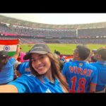 Ketika Sharma Instagram - all about yesterday 💙 #indvspak #worldcup #2023 Narendra Modi Stadium - Ahmedabad