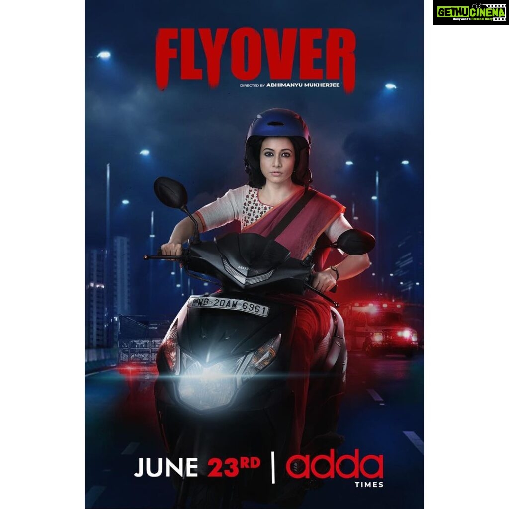 Koel Mallick Instagram - নিয়ম না মানলেই বিপদ নিশ্চিত... #Flyover World Digital Premiere on June 23rd only on #Addatimes! @yourkoel @gauravchakrabarty @ravishaw13 @aroyfloyd & #AbhimanyuMukherjee