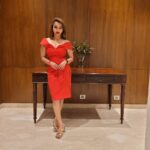 Koushani Mukherjee Instagram – Some Cute Red Vibes❤️