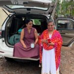 Krishna Praba Instagram - എനിക്ക് പിന്നെ എന്നും Mother’s Day ആയതുകൊണ്ട് ഒരു special Post ആവിശ്യം ഇല്ല ..😂 എന്നാലും ഇരിക്കട്ടെ .. എല്ലാ സൂപ്പർ അമ്മമാർക്കും Happy Mother’s Day to all Ammamars❤️❤️🤗🤗🤗 #happymothersday #amma #mothersday