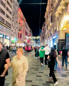 Kritika Sharma Instagram - Tourists Spots to visit in Istanbul Part - 2 
1.  Blue Mosque 
2.  Seven Hills restaurant - they let you feed the birds and you can see blue mosque and Hagia Sofia as well so do visit 
3.  Grand Bazaar - For shopping and bargaining is must ! 
4.  Topkapi Palace 
5.  Galata Tower 
6.  Suleymainiye Mosque
7.  Taksim Street 
8.  Baklava and Turkish Tea 
9.  Kumpir - potato filled with veggies and sauces a famous street food for vegetarians 
10. The famous St Sebastian cake at Galata Tower! 
 
Comment below if you have any questions ! 
Outfit Details
Blue dress @thesushclothing 
Orange dress @label.taikee 
Styled by @_vaishnavii.3011 

#turkey #istanbul #2023 
#touristsplacesinistanbul #travel #tourist