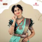 Kushee Ravi Instagram - In vibrant hues of gold and green, A pattu saree choose to tread, Its silken threads, soft to the touch, I feel like a queen, I feel like a star Inframe @iamkusheeraviofficial With intricate designs and rich textures, she looks like a true queen. Her elegance and grace are undeniable, making her a sight to behold Credits - MAU: @dr.durga_worldrecordholder Assistant MUA: @make_over_by_nirmala Photography: @photoboothcaptures , @niteshmehta_photography Jewelry Patner: @thespatika Let's grab our favorite sarees today on the below platforms 1. Vist and shop on website www.kalamandir.com 2. Order any remarkable piece of your favorite saree by sharing its screenshot on our WhatsApp number➡️9852 9852 99 3. Watch our daily INSTAGRAM LIVE SHOWS to grab your favorite saree at the best price offered by Kalamandir. Enjoy the best of saree shopping at KALAMANDIR - Where safety is a priority ( all products dispatched go thru thorough sanitization meeting all norms of safety for our esteemed #SilkSaree #TraditionalIndianAttire #IndianFashion #SpecialOccasionWear #ElegantSaree #SophisticatedStyle #pattusaree #blueandgold #indianfashion #elegancepersonified