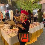 Kyra Dutt Instagram - Me & Bruno had an amazing time shopping & vibing @ #TheEnchantedGarden Market! @fuss_official @paridhisukhani @abhisheksukhani Merci Beaucoup!💕 The Astor Hotel