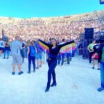 Kyra Dutt Instagram - Veni Vidi Vici @borisbrejcha @cerclemusic #Epic!🔥 Les Arenes de Nimes