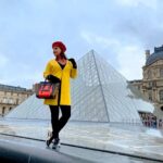 Kyra Dutt Instagram - Nancy Drew @ The Louvre! Cracking the Da Vinci Code, Illuminati & Conspiracy Theories!🔍 #MonaLisa #LeonardoDaVinci Musée du Louvre