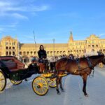 Kyra Dutt Instagram - For all you Star Wars Fans! Location “Palace of the kingdom of Naboo” / Plaza De España! #MayTheForceBeWithYou! Sevilla is a dream to shoot in because of the fantastic light. It’s like warm sunshine on a winter day. An aesthetically beautiful city.❤️ #StarWars #Sevilla Plaza de España