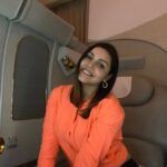Kyra Dutt Instagram - Been a while Em! @emirates ✈️🧡 Emirates First Class