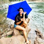 Lahari Shari Instagram - Chillin' by the riverside, umbrella in hand ☂️🌿🌊 Enjoying the simple pleasures of life and soaking up the good vibes. 🌞✨😎💯 Photographer : @troyphotographyofficial #RiversideVibes #UmbrellaLove #FoodieLife #EnjoyingTheSimpleThings #EnjoyingTheDay #SavoringTheMoments #GoodTimes #RiverSideRelaxation #FoodieAdventures #NatureLover #GoodTimes #LivingInTheMoment Hyderabad