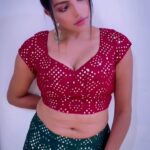 Lahari Shari Instagram - We step into Navratri 2023! 🌟 Embrace the grace of tradition and immerse yourself in the vibrant energy of this festive season. Let’s come together and make beautiful memories as we celebrate the triumph of good over evil. Joyous devotion and merriment, where every step resonates with love and unity. Let’s create a whirlwind of happiness and spread positivity! 💃❤️ Designer : @nysapriyankagarg Photographer : @troyphotographyofficial Stylist : @adamostylestudio #happynavratri #Navratri2023 #FestiveVibes #navratri #navratrifestival #maa #durgapuja #maadurga #jaimatadi #navratricelebrations #trending #navratrifestivities #navratrivibes #positivevibes #shastripuneetsharma #ninedaysofdivinity #navratribeginnings #navratripuja #JoyfulMoments #actress #teleuguactress #telugucinema #telugumovies #filmcity #hyderabad #tollywood #tollywoodactress #reels #reelsindia #trendingreels