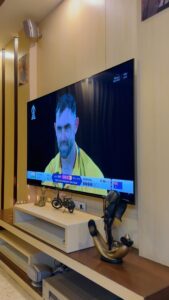 Lahari Shari Instagram - Tension relieved by great partnership. Fingers crossed 🤞 let’s win this cup. Lessons learnt. Kudos to the KING Kohli.
#cricketworldcup2023 #indiancricketteam #viratkohli #cwc #klrahul #disneyhotstar #disipline #fightback #live #india #determination #courage #cricketlovers #happiness #laharishari #chepakstadium #chennai #cricketaustralia