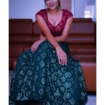 Lahari Shari Instagram - Radiating vibes and dancing my way into Navratri 2023! 🎉 Wishing you all a joyous and colourful Navratri 2023! 🧡 Let the celebrations begin with dandiya moves that'll make your heart race and your feet groove! 💃 Get ready to lose yourself in the infectious energy of Navratri, where every step is a beat and every twirl is pure bliss! It's time to spin, swirl, and sway like there's no tomorrow! 🔥 May this Navratri bring you loads of happiness, love, and blessings. 🙏💖✨ Designer : @nysapriyankagarg Photographer : @troyphotographyofficial Stylist : @adamostylestudio #NavratriBeginnings #Navratri2023 #navratri #navratrispecial #chaitranavratri #durga #navratrifestival #maa #durgapuja #happynavratri #maadurga #goddess #jaimatadi #DandiyaDance #FestiveVibes #TraditionalChic #LehengaLove #ColorfulCelebrations #InfectiousEnergy #BlissfulBeats #SpinningAndSwaying #BlessingsAndLove #JoyousMoments #actress #teleuguactress #telugucinema #telugumovies #filmcity #hyderabad #tollywood