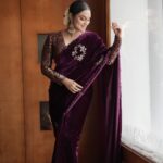 Lakshmi Nakshathra Instagram - “Saree diaries: where every drape tells a story.” Saree @hafsaaddotcom 📸. @wed_fort Retouch @ajmaltorres Muah @sindhu_valsan Jwlry @sreshta_jewels Styling @stylewithandriya #lakshminakshathra