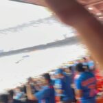 Lopamudra Raut Instagram - Bled blue when we played green ! The most iconic match each time, India vs Pakistan !! 🇮🇳🇵🇰 #worldcup #cricket #indvspak #indiavspakistan #cricketworldcup2023 Narendra Modi Stadium - Ahmedabad