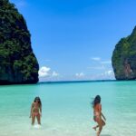 Lopamudra Raut Instagram - Chicas locas ! 🦈🦈 #thailand #phiphiisland #travel Phi Phi Island