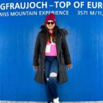 Madhu Sharma Instagram - Jungfraujoch is a saddle located in the Swiss Alps between the mountains Jungfrau and Mönch. It is also known as the “Top of Europe” as it is the highest railway station in Europe at an elevation of 3,454 meters (11,332 ft) above sea level. #switzerland #switzerland🇨🇭 #jungfrau #mountains #snowfall #eigerexpress #eigerexpressgrindelwald #explorepage #explore #exploremore Jungfraujoch In Switzerland