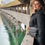 Madhu Sharma Instagram - “Discovering the Charm of Lucerne…Exploring the Scenic Beauty and Rich Culture of Switzerland gem lucerne” #lucerne #luzern #chappelbridge #lionmonument #switzerland🇨🇭 #explorepage✨ #explorepage✨ #exploremore #exploreworld Lucerne, Switzerland