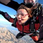 Madhu Sharma Instagram - Skydiving is an exhilarating and unforgettable experience that is difficult to put into words. As you ascend to your jump altitude, your heart races with anticipation and nerves. Once you reach the jump altitude, you take a deep breath and leap out of the plane. In the first few seconds, you will feel a rush of wind as you plummet towards the earth. The sensation of free-fall is indescribable; you feel weightless and the wind rushing past you at an incredible speed. You may also experience a feeling of absolute freedom and a sense of being completely alive. After around 45-60 seconds of free-fall, your parachute is deployed, and you suddenly slow down, allowing you to take in the stunning views around you. The feeling of being suspended in the air, thousands of feet above the ground, is breathtaking. As you float back to earth, you may feel a sense of tranquility and peacefulness. The experience of skydiving can be described as a rush of adrenaline mixed with a deep sense of calm and appreciation for the beauty of the world around you. Overall, skydiving is an extraordinary experience that combines intense excitement, breathtaking views, and a sense of freedom and peace. It is truly an experience like no other.