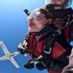 Madhu Sharma Instagram - Skydiving is an exhilarating and unforgettable experience that is difficult to put into words. As you ascend to your jump altitude, your heart races with anticipation and nerves. Once you reach the jump altitude, you take a deep breath and leap out of the plane. In the first few seconds, you will feel a rush of wind as you plummet towards the earth. The sensation of free-fall is indescribable; you feel weightless and the wind rushing past you at an incredible speed. You may also experience a feeling of absolute freedom and a sense of being completely alive. After around 45-60 seconds of free-fall, your parachute is deployed, and you suddenly slow down, allowing you to take in the stunning views around you. The feeling of being suspended in the air, thousands of feet above the ground, is breathtaking. As you float back to earth, you may feel a sense of tranquility and peacefulness. The experience of skydiving can be described as a rush of adrenaline mixed with a deep sense of calm and appreciation for the beauty of the world around you. Overall, skydiving is an extraordinary experience that combines intense excitement, breathtaking views, and a sense of freedom and peace. It is truly an experience like no other.