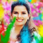 Madhu Sharma Instagram - Happy holi madhhuis ji 💦💦🎉🔫🎈 Patna: Heart of Bihar