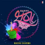 Madhu Sharma Instagram - Aap sabhi ko holi ki dher sari shubhkamanaye ❤️ #colorfull #happyholi #holi #holifestival #bestfaceforward #gamamusicrj #roshanjhaяj