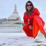 Madhu Sharma Instagram - Happiness Shanti Stupa