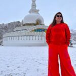 Madhu Sharma Instagram - Happiness Shanti Stupa