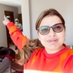 Madhu Sharma Instagram - Reached Ladakh for CHADAR Trek… Do you want to share my experience… go check out my YouTube channel “The world of Madhu Sharma” #chadartrek2023 #leh #ladakh #frozenriver #zanskarvalley #mountains #snow #naturelovers Leh, Ladakh