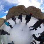 Madhu Sharma Instagram - “The moments of happiness we enjoy take us by surprise #chaddar2023 #chaddartrek #frozenriver #zanskar #teamwork #trekking #trekkingindia #explorepage #explore