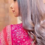 Maera Mishra Instagram - Happy Karwachauth to all the beautiful ladies. ❤️ Outfit by @nehamtaonline 🌸 #karwachauth