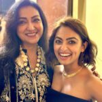 Maira Doshi Instagram - That was it ❤️ #AllMains Ignore my teeth, I ate lipstick ;) @wardakhannadiadwala you’ve my heart ❤️ ❤️❤️ #SatyaPremKiKatha #PremierNight
