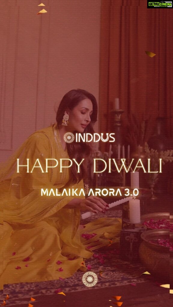 Malaika Arora Instagram - This Deepavali, Malaika Arora and the entire Inddus family join hands to send you a message of peace, happiness and togetherness. May you all have a joyous festive season. Happy Diwali 🪔🤝 #diwalimessage #Inddusfamilylove #inddusfashion❤️ #inddusdiwali #trendingreels #viral #malaikaarora #reelitfeelit #reelsinstagram #diwali2023 #explorepage #indianwedding #festiveseason #inddus #fashion #ethnicwear