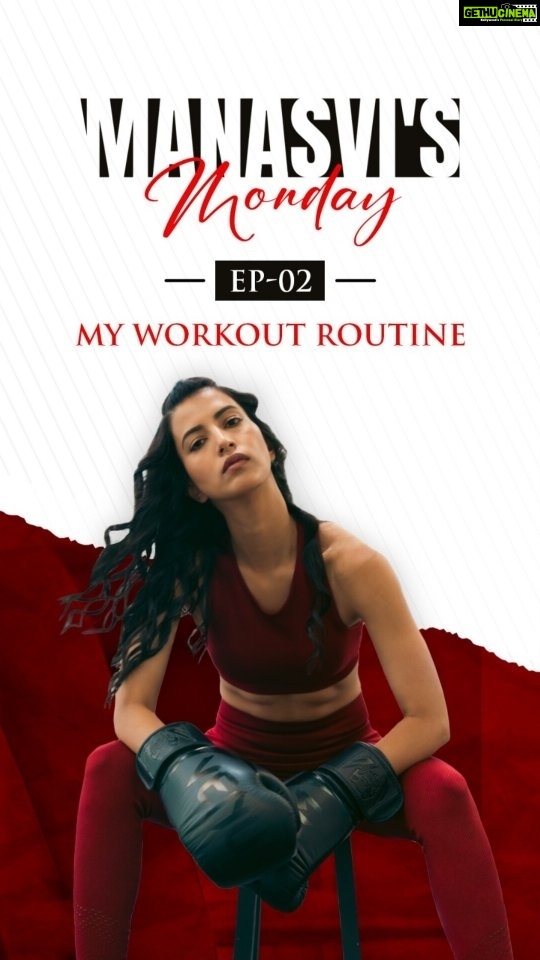 Manasvi Mamgai Instagram - Here’s a sneak-peek of me doing what I love the most 🏋️‍♀️🥊 Subscribe to my YouTube channel, and let me know your thoughts in the comment section #ManasviMamgai #ManasviOnYouTube Outfit credit - @glamfit.india Styling - @deeti.mehta @snehatiwari05 Coach - @kamal_boxing