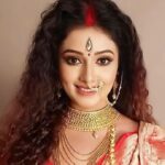 Mani Bhattacharya Instagram - Navratri look @mani_bhattachariya mam 📩🥰🥰🥰❣️❣️❣️😍😍💝💝😍