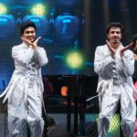 Mani Chandra Instagram - My version of Malli Poo mix and moves 🥳 Pathu Thala Audio Launch ❤️ #mallipoo ❤️ Makeup by @kalaiartistry ❤️ #pathuthala #pathuthalaaudiolaunch 🔥 #silambarasan #str #arrahman #manichandra Nehru Indoor Stadium, Chennai, Tamilnadu, India