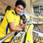 Mani Chandra Instagram - All the best CSK 💛🥳!!!!! Missing this match here in chepauk stadium🤷🏻‍♂️ #csk #iplchennai Chepauk Stadium