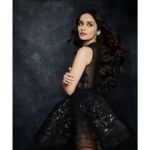 Manushi Chhillar Instagram - Just me getting ready for a night out 🖤🖤 @jioworldplaza