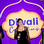 Manvita Kamath Instagram - What an amazing time at the Landmark Group's Diwali celebration! Shoutout to Sucheta for such a memorable event. Grateful to be a part of it! 🙏✨ #DiwaliCelebration #Gratitude #MemorableMoments . . @landmarkgroupofficial @itssucheta @bbenindia @missmomo.in @sowmya.sk