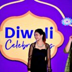 Manvita Kamath Instagram - What an amazing time at the Landmark Group's Diwali celebration! Shoutout to Sucheta for such a memorable event. Grateful to be a part of it! 🙏✨ #DiwaliCelebration #Gratitude #MemorableMoments . . @landmarkgroupofficial @itssucheta @bbenindia @missmomo.in @sowmya.sk