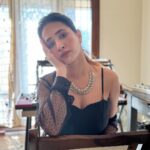 Manvita Kamath Instagram - In my element 🎶 . . . Wearing @missmomo.in Styled by @sowmya.sk Mua @art_by_rekhakarthik