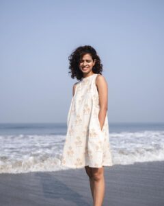 Meenakshi Raveendran Instagram - We’re summer ready with the  Aurora collection 🌞 🪻

 @meenakshi.raveendran @premsampaul