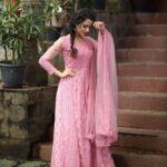 Meenakshi Raveendran Instagram - Unveil the Elegance Outfit by @blush_bridalboutique Mua @makeover_by_mufeee