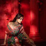 Megha Chakraborty Instagram - NAVRATRI DAY 6 featuring @chakrabortymegha as the Modern Indian Goddess where she represents the color Green💚 . Shoot Concept & Designed By:- @nehaadhvikmahajan @bridalsbynam . 💄MUA , Hair & Styling :- @nehaadhvikmahajan . Assisted By :- @styleby_vaishnavi . 🥻Saree :- @neerusindia . 💍Jewelery :- @sonisapphire . 🎥:- @deepak_das_photography @kakali_das_photography . #meghachakraborty #makeup #ootd #nehaadhvikmahajan #makeupbyme💄 #nammakeovers #bride #to #be #bridal #look #bridalmakeupartist #destinationweddingmakeupartist #weddingmakeup #hair #hairstyling #nammakeovers #bollywood #television #makeupartist #mumbai #traveller #all #over #the #globe