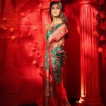 Megha Chakraborty Instagram - NAVRATRI DAY 6 Look featuring the beautiful @chakrabortymegha in a Modern Goddess Avatar where she represents Color Green, 6th Color of Navratri ❤️ Shoot Concept & Designed By:- @nehaadhvikmahajan @bridalsbynam . 💄MUA , Hair & Styling :- @nehaadhvikmahajan . Assisted By :- @styleby_vaishnavi . 🥻Saree :- @neerusindia . 💍Jewelery :- @sonisapphire . 🎥:- @deepak_das_photography @kakali_das_photography . #meghachakraborty #makeup #ootd #nehaadhvikmahajan #makeupbyme💄 #nammakeovers #bride #to #be #bridal #look #bridalmakeupartist #destinationweddingmakeupartist #weddingmakeup #hair #hairstyling #nammakeovers #bollywood #television #makeupartist #mumbai #traveller #all #over #the #globe